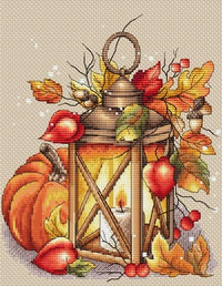 Autumn's Glow - PDF Cross Stitch Pattern