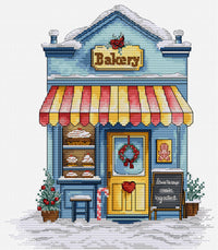 Patisserie Bakery B1430L Counted Cross-Stitch Kit
