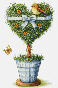 The Tree of Love  B7051L Counted Cross-Stitch Kit