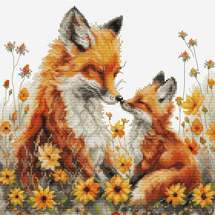 Tenderness BU5059L Counted Cross-Stitch Kit