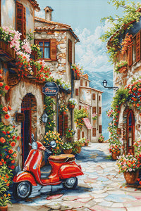 Italy in the Perfume of Flowers  BU5095L Counted Cross-Stitch Kit