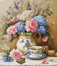 Floral Nostalgia B725L Counted Cross-Stitch Kit