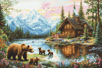 Cubs' Adventure B726L Counted Cross-Stitch Kit
