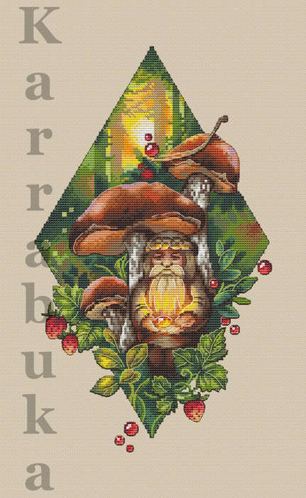 Borovichok - PDF Cross Stitch Pattern