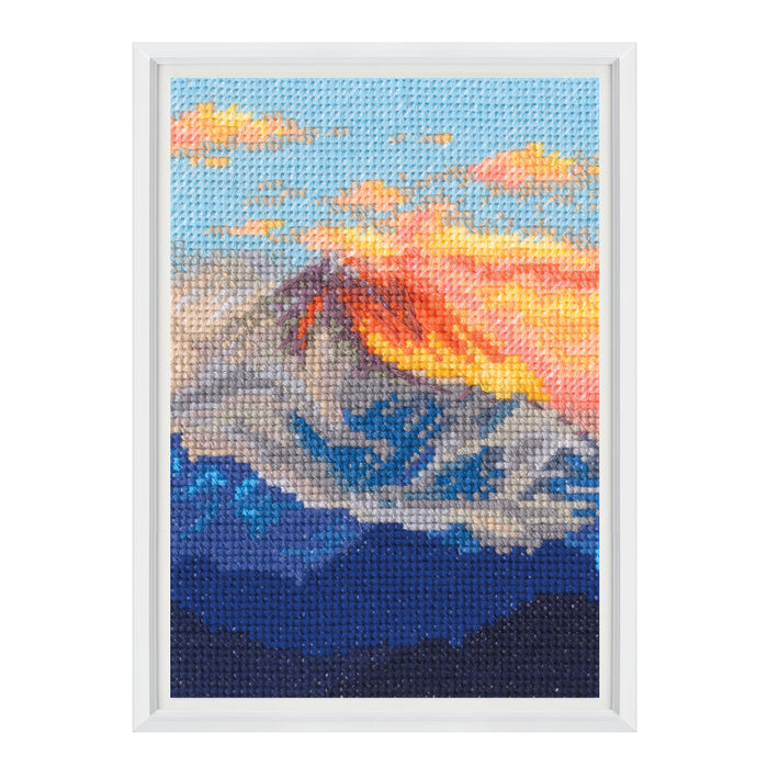 A dream flowing down from the mountains C419 Counted Cross Stitch Kit