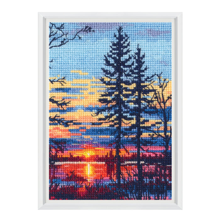When the sun goes down C420 Counted Cross Stitch Kit