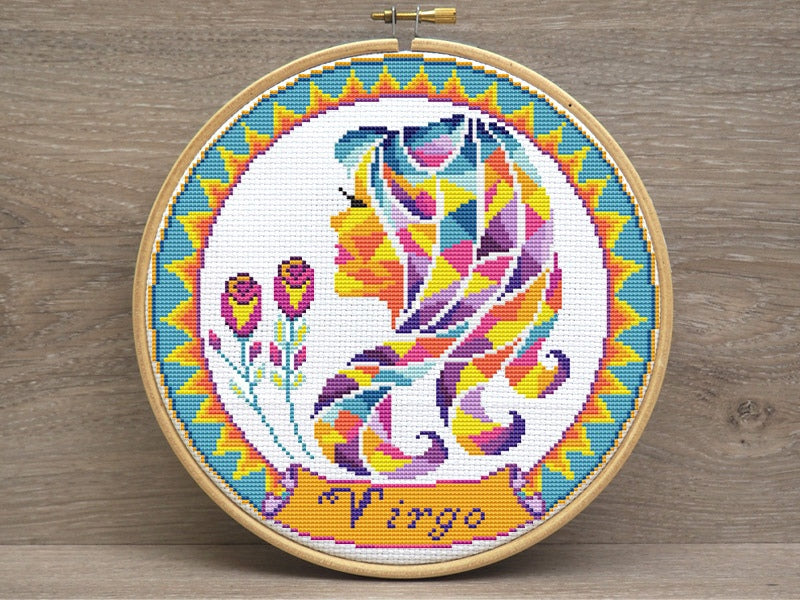 Virgo - PDF Cross Stitch Pattern