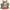 Christmas Animal Cup. Mouse - PDF Cross Stitch Pattern