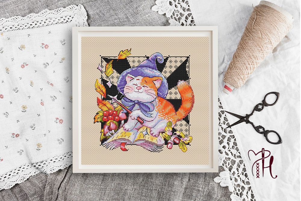 Cat Fairy - PDF Cross Stitch Pattern