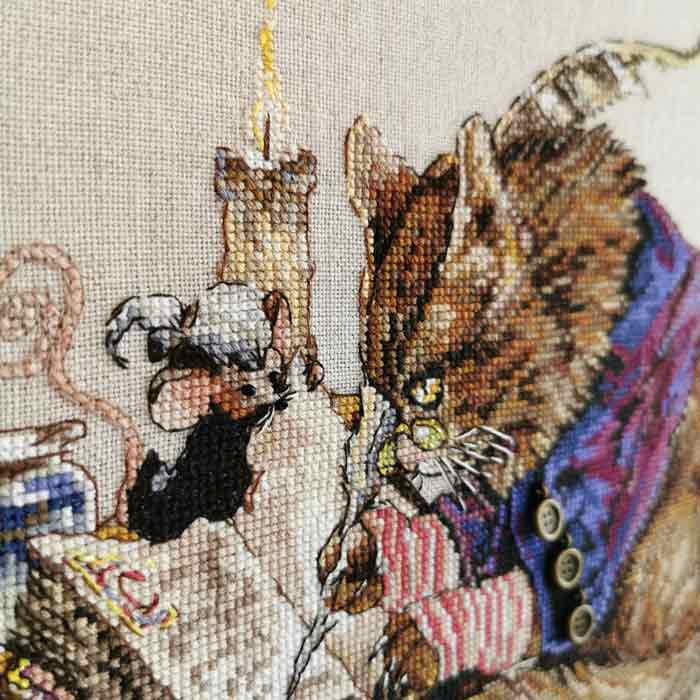 Catligrapher 103-P001 K Counted Cross Stitch Kit