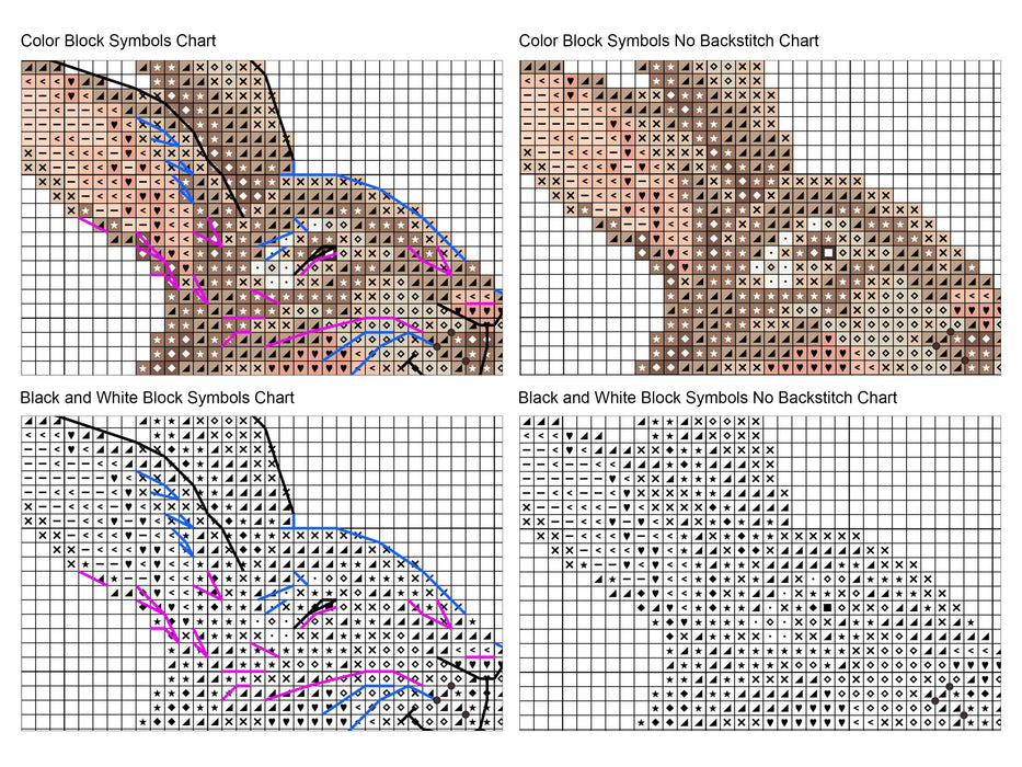 Bunny with Trolly - PDF Cross Stitch Pattern