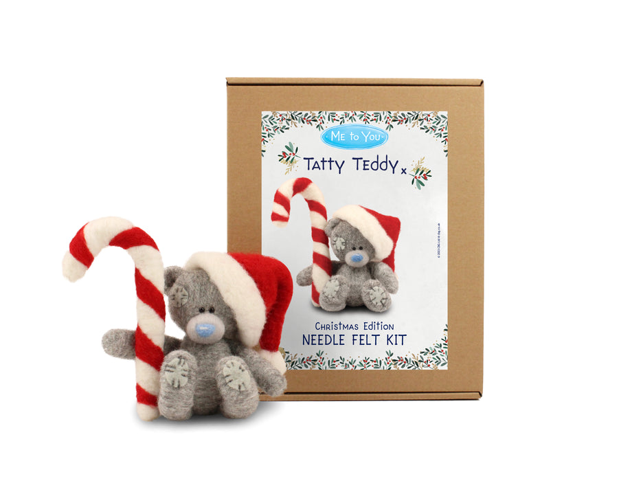 Felting Kit - Tatty Teddy Christmas Needle Felt Kit