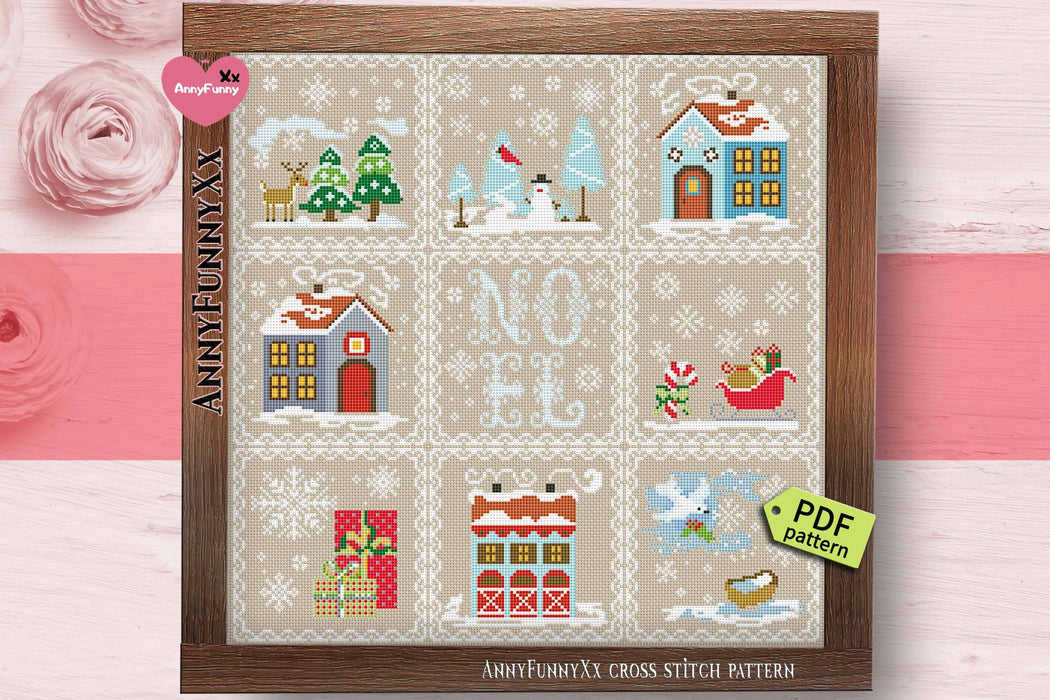 Sampler. Christmas 2 - PDF Cross Stitch Pattern