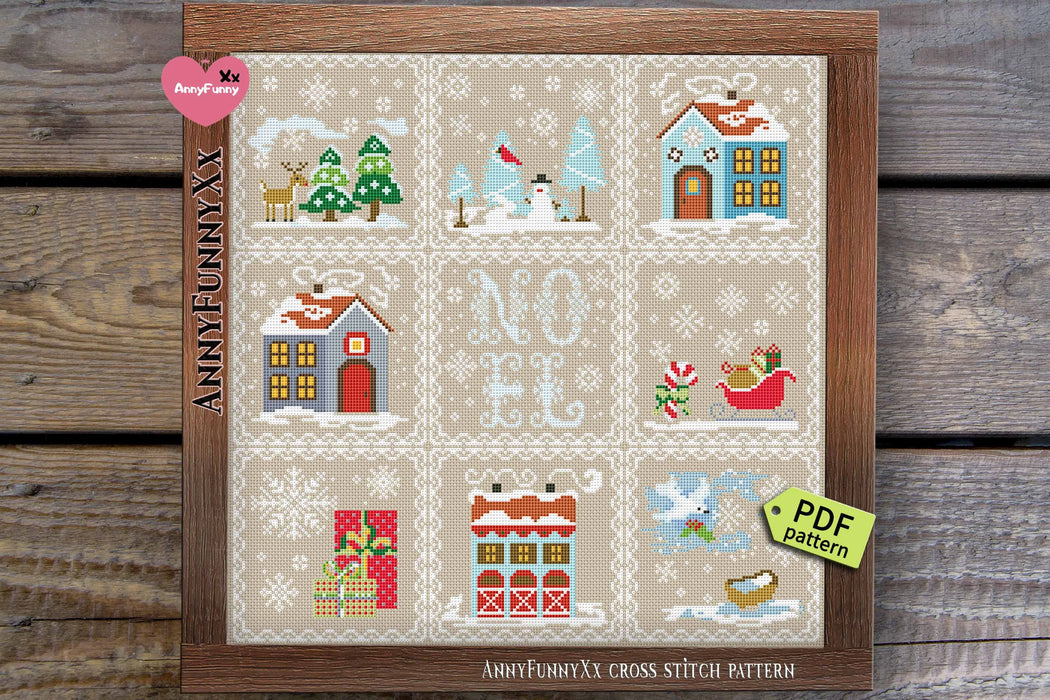 Sampler. Christmas 2 - PDF Cross Stitch Pattern