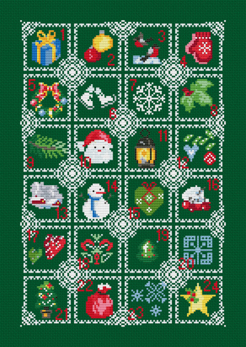 Sampler. Christmas 3 - PDF Cross Stitch Pattern