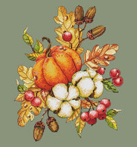 Autumn Bouquet - PDF Cross Stitch Pattern