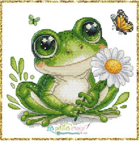 Animal serie. Frog - PDF Cross Stitch Pattern