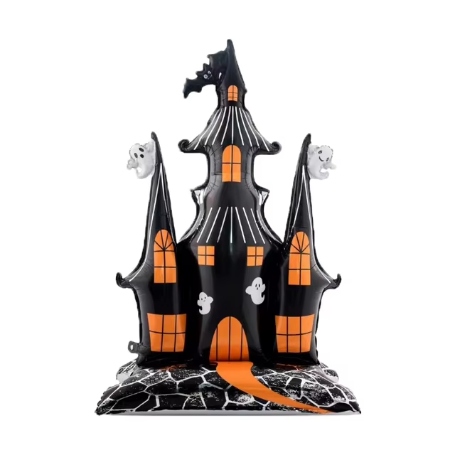 Halloween Haunted House Standing Foil Balloon Decoration F07M1-36