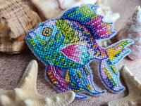 Rainbow Fish - PDF Cross Stitch Pattern