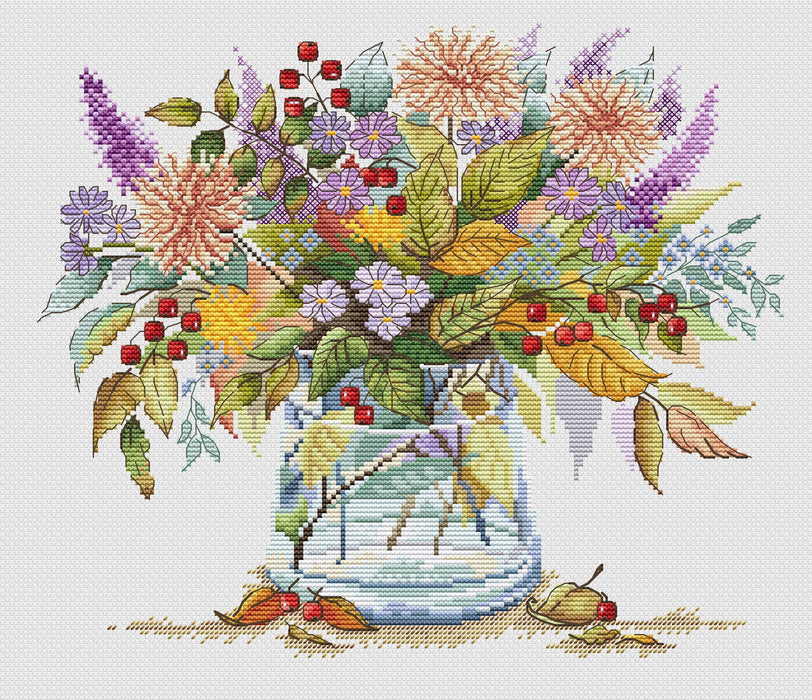 Autumn Colors - PDF Cross Stitch Pattern