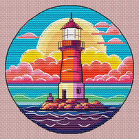 Sea at Dawn - PDF Cross Stitch Pattern