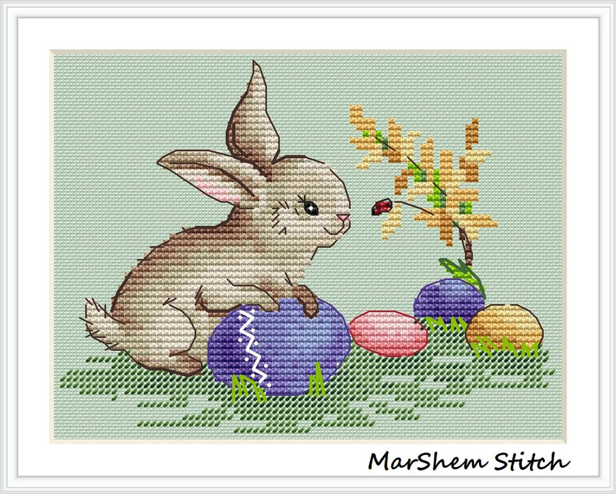 Easter Friends. Part 1 - PDF Cross Stitch Pattern