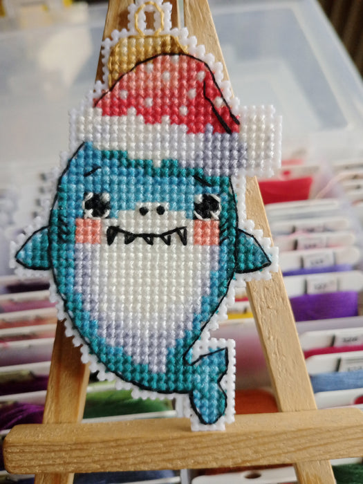 Shark Toy - PDF Cross Stitch Pattern