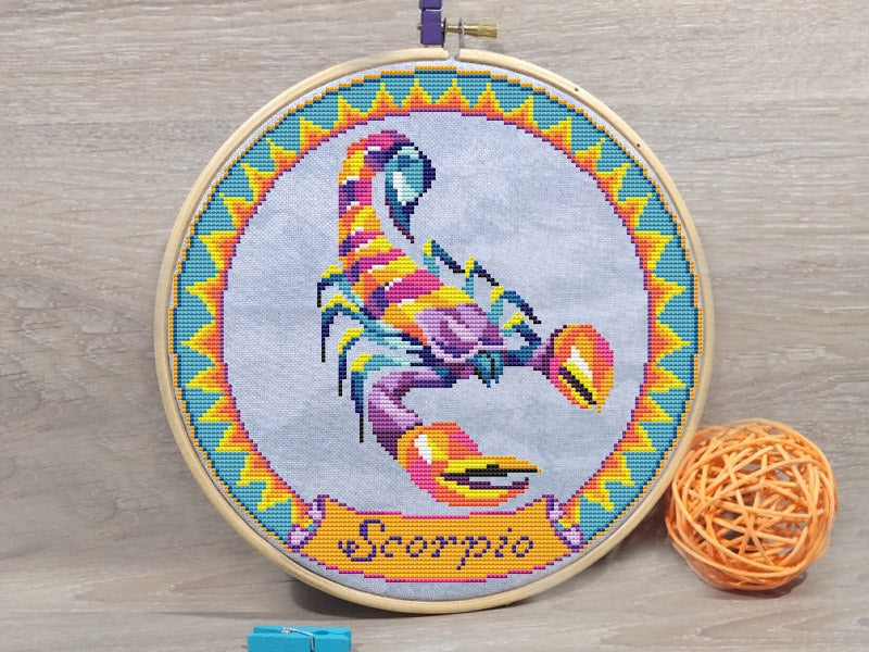 Scorpio - PDF Cross Stitch Pattern