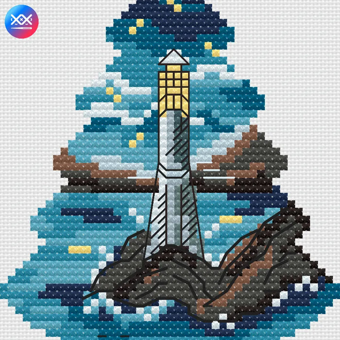 Lighthouse of Joy - PDF Cross Stitch Pattern