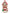 Brown Two-Story Gingerbread House with Santa by Wizardi F07-N2-29-DAA006A