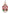 Red Two-Story Gingerbread House with Gingerbread Man by Wizardi F07-N2-29-DAA006C