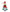 Christmas Elf on White Jingle Bell Ornament by Wizardi F07-N2-39-A2654A