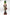 Christmas Nutcracker. Wizardi Classic Wooden Festive Decoration F07M14-20-N01850A
