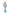 Pastel Blue Wooden Nutcracker F07M14-29-N01703 blue stand