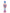 Pink King Wooden Nutcracker F07M14-29-N01703 pink stand