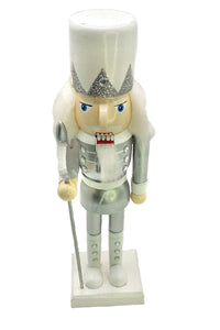 Christmas Nutcracker the Axeman. Wizardi Classic Wooden Festive Decoration F07M14-35-N01364B