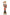 Christmas Nutcracker the Staffbearer. Wizardi Classic Wooden Festive Decoration F07M14-36-N01845C