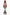 Christmas Nutcracker. Wizardi Classic Wooden Festive Decoration F07M14-37-N01833A