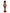 Christmas Nutcracker the Drummer. Wizardi Classic Wooden Festive Decoration F07M14-38-N01724C