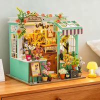Alice Garden Dollhouse Kit - Miniature Wizardi Roombox Kit F07M5-63-M2507