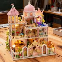 Windsor Castle Dollhouse Kit - Miniature Wizardi Roombox Kit F07M5-65-L2503