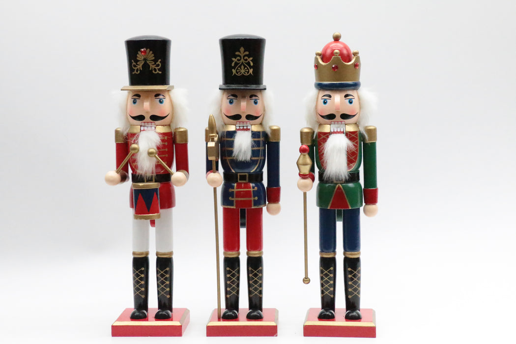 Wooden King Nutcracker Wizardi F07M6-11 Green