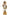 Wooden Golden Soldier Nutcracker Wizardi F07M6-14B