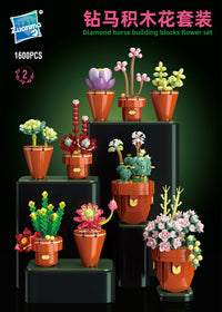 Plant Building Brick Kit by Wizardi F07N11-11-2(118)