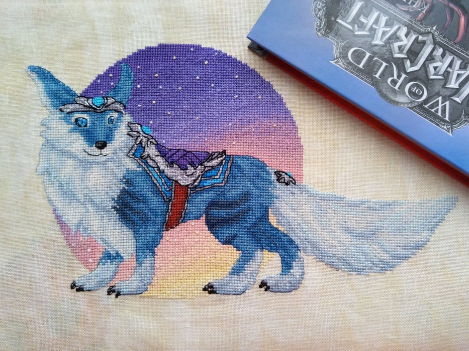 The Space Fox - PDF Cross Stitch Pattern