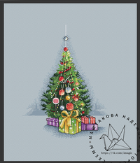 Festive Lights - PDF Cross Stitch Pattern