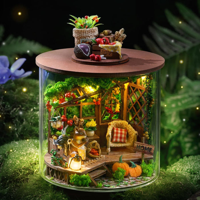Miniature Wizardi Roombox Kit - Abundant Moment Dollhouse Kit