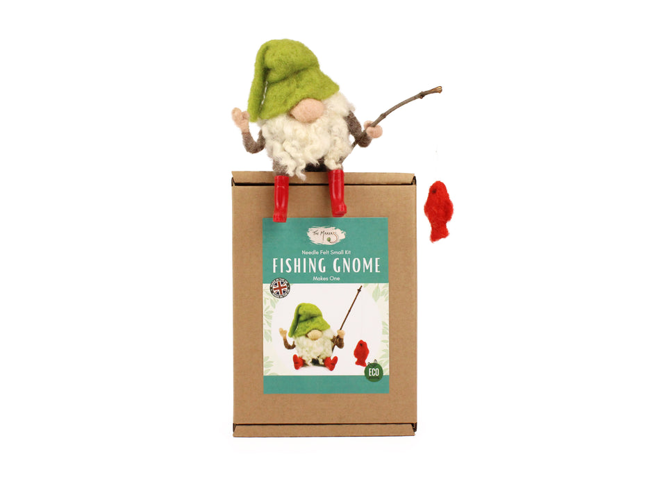 Felting Kit - Fishing Gnome Needle Felt Kit