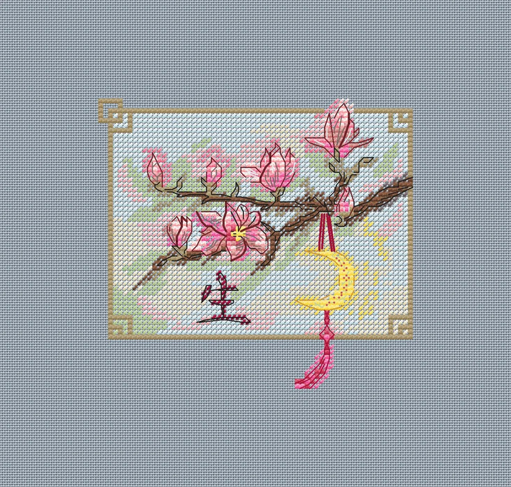 Exotic Elegance - PDF Cross Stitch Pattern