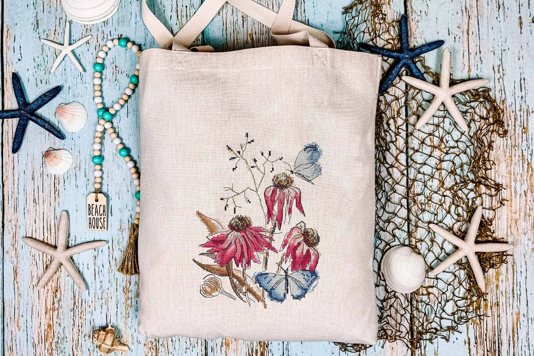 Flowers Sketch. Cham - PDF Cross Stitch Pattern